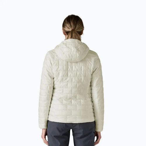 Női Patagonia Nano Puff Hoody nyír fehér pehelypaplan kabát