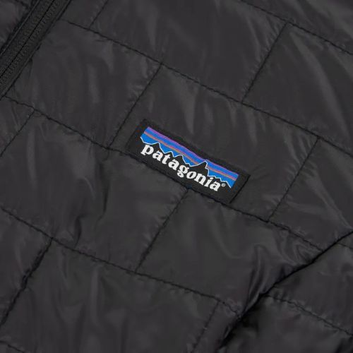Női Patagonia Nano Puff Hoody fekete