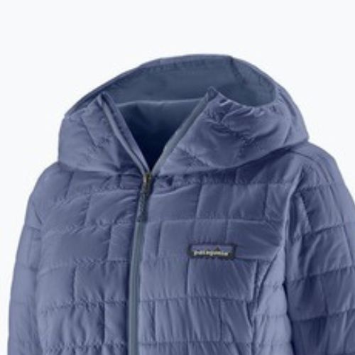 Női Patagonia Nano Puff Hoody jelenlegi kék pehelypaplan dzseki