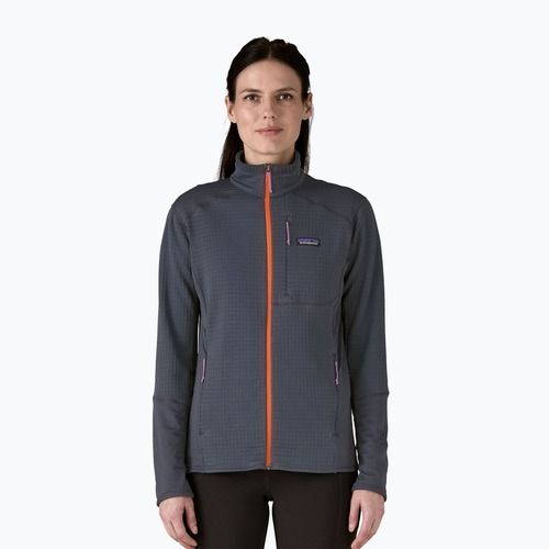 Patagonia női R1 Hybrid füstölgő kék melegítőfelső