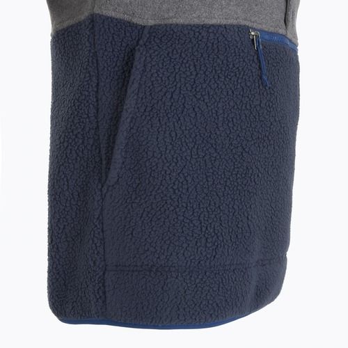 Férfi Patagonia Retro Pile 1 / 2 Snap P / O új navy w / nikkel trekking melegítő pulóvert