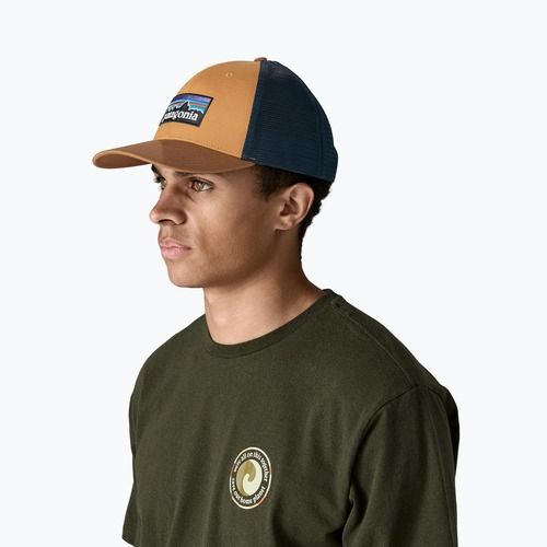 Patagonia P-6 Logo LoPro Trucker baseball sapka talon arany