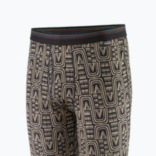 Férfi termónadrág Patagonia Cap Mid Weight Bottoms flow/sunken blue