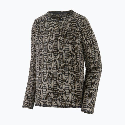 Férfi Patagonia Cap Mid Weight Crew flow / sunken blue thermal longsleeve