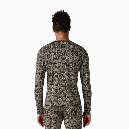 Férfi termónadrág Patagonia Cap Mid Weight Bottoms flow/sunken blue
