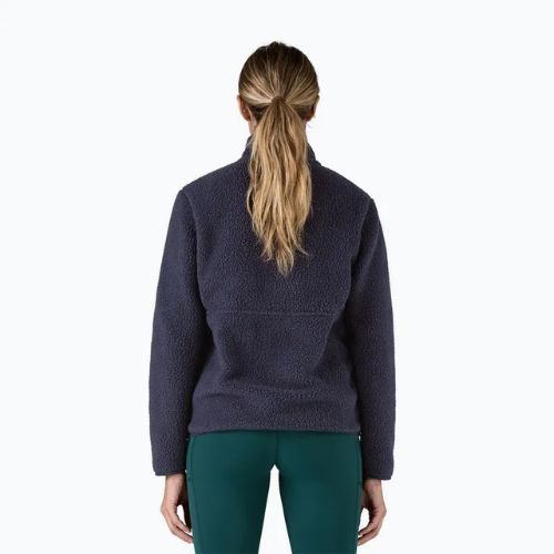 Női Patagonia Retro Pile fleece pulóver Marsupial sunken kék