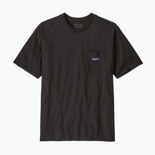 Férfi Patagonia Daily Pocket Tee fekete
