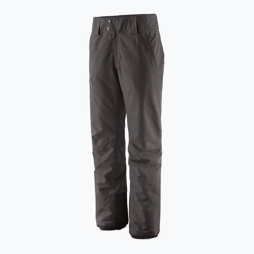 Női síelőnadrág Patagonia Insulated Powder Town fekete