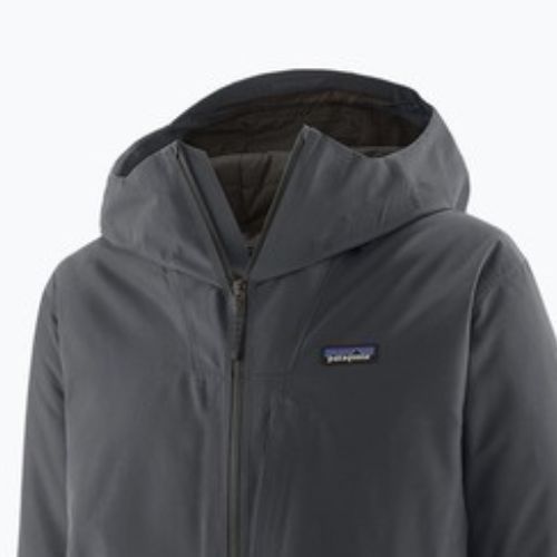 Férfi Patagonia Insulated Storm Shift fekete w / parázs kék szélkabát