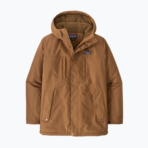 Patagonia Isthmus Parka szarvas barna férfi pehelykabát