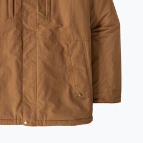 Patagonia Isthmus Parka szarvas barna férfi pehelykabát