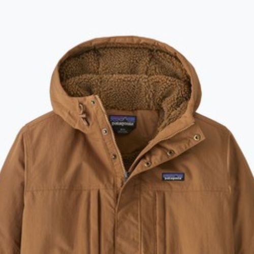 Patagonia Isthmus Parka szarvas barna férfi pehelykabát