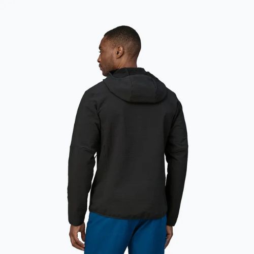 Férfi Patagonia R2 TechFace Hoody softshell dzseki fekete