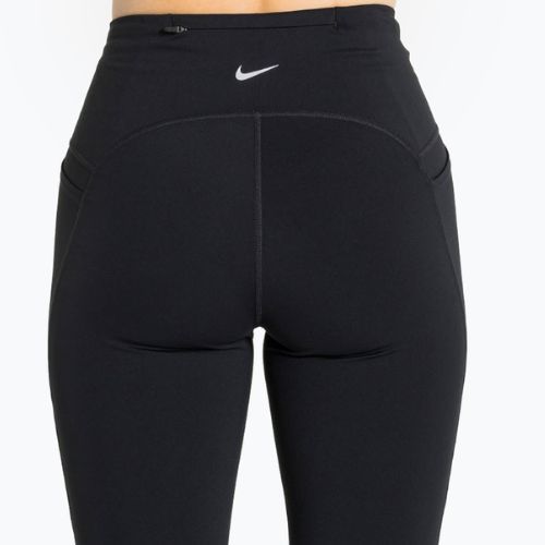 Női futó leggings Nike Swift 7/8 fekete