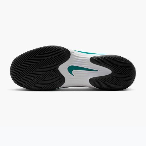 Férfi teniszcipő Nike Vapor 12 fehér / fekete / ragyogó smaragdzöld