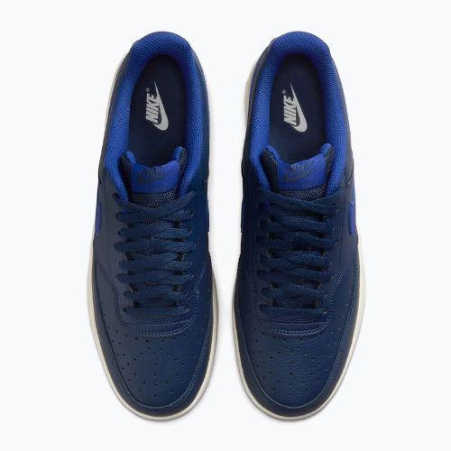 Férfi Nike Court Vision Low éjfekete tengerészkék/mély királykék/vitorla cipő