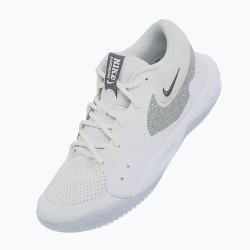 Női röplabdacipő Nike Hyperquick Court Flight SE smmit fehér/metál ezüst/tiszta platina