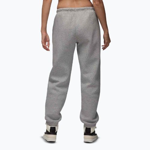 Női nadrág Jordan Brooklyn Fleece dark grey heather/white