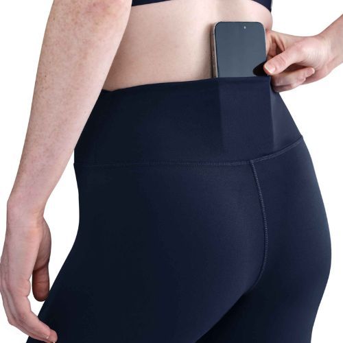 Női leggings Nike One High Waisted Capri midnight navy/fehér