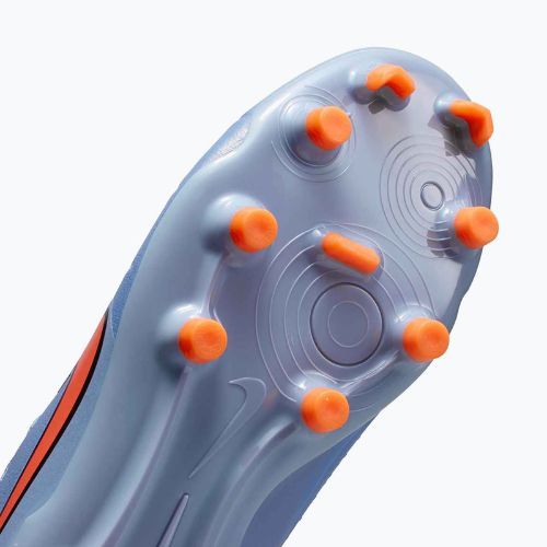 Nike Tiempo Legend 10 Academy FG/MG kék eclipse/fekete gyermek focicipő