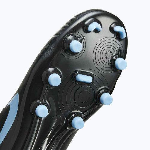 Nike Tiempo Legend 10 Club FG/MG fekete/fekete gyermek focicipő