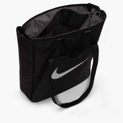 Női edzőtáska Nike Gym 28 l fekete/fekete/fehér