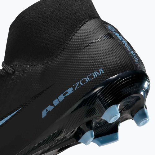 Férfi futballcipő Nike Mercurial Superfly 10 Academy MG fekete/jégkék