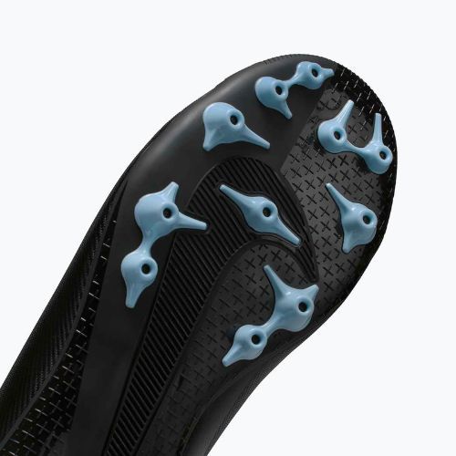 Gyermek futballcipő Nike Mercurial Superfly 10 Academy AG fekete/jeges kék