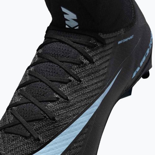 Férfi futballcipő Nike Mercurial Superfly 10 Elite SG-Pro fekete/jeges kék