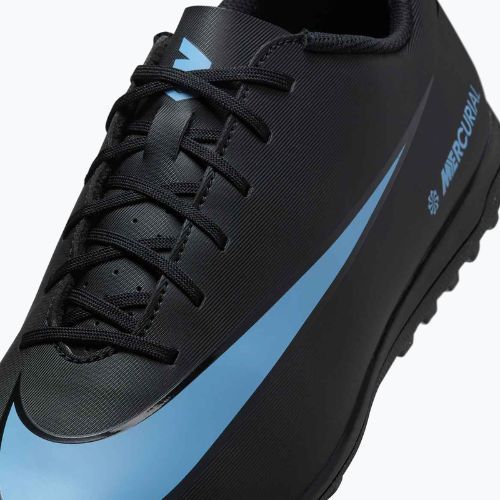 Férfi futballcipő Nike Mercurial Vapor 16 Club TF fekete/jeges kék