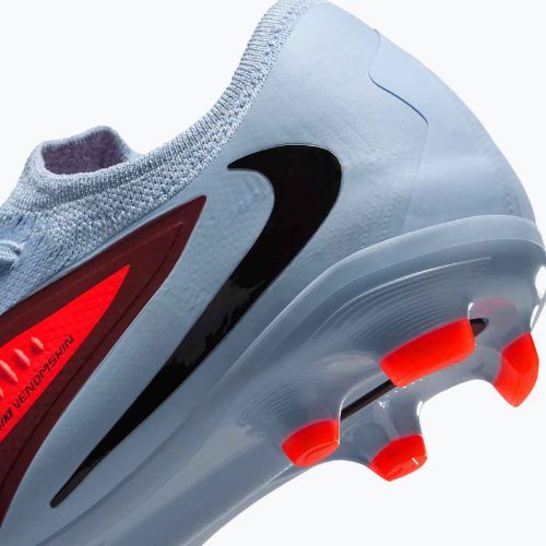 Nike Phantom 6 Low Pro FG/MG gyermek futballcipő királyi bordó/piros bíbor/fekete
