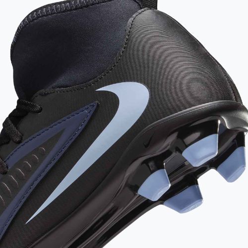 Nike Phantom 6 High Club FG/MG fekete/fekete gyermek focicipő