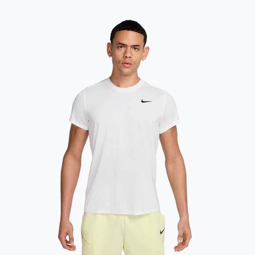 Férfi Nike Court Dri-Fit Victory teniszpóló fehér/fekete