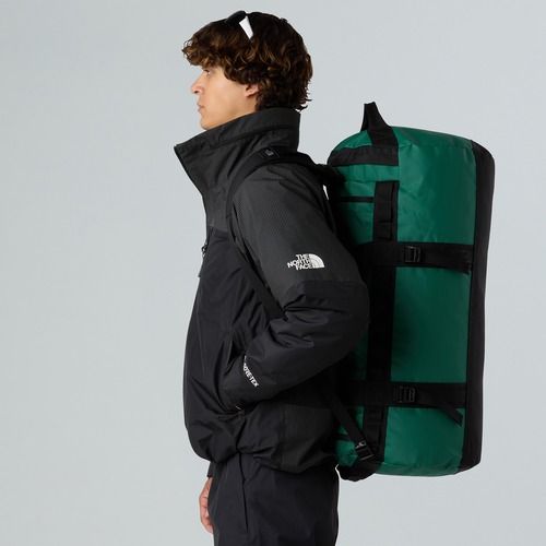 Utazótáska The North Face Base Camp Duffel M 71 l örökzöld/fekete