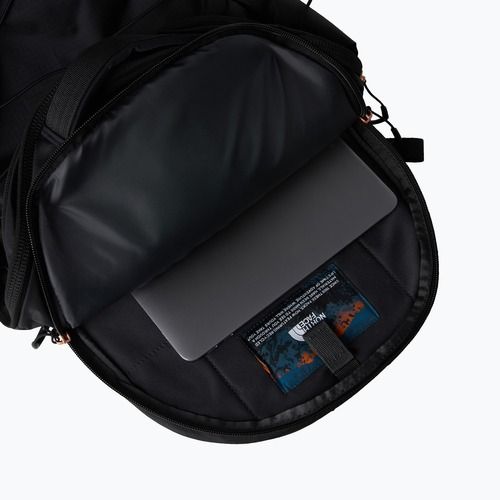 Női városi hátizsák The North Face Borealis Luxe 27 l fekete/égett korall fémes