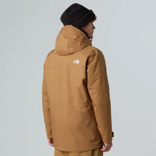 Férfi snowboard dzseki The North Face Fourbarrel Triclimate utility barna/khaki
