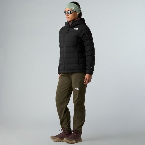 Női pehelykabát The North Face Abseil Stretch Down Hoodie fekete