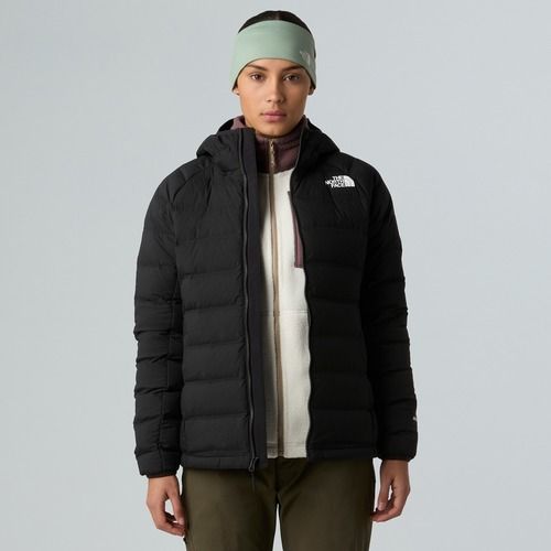 Női pehelykabát The North Face Abseil Stretch Down Hoodie fekete