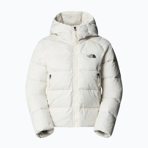 Női pehelydzseki The North Face Hyalite Down Hoodie white dune