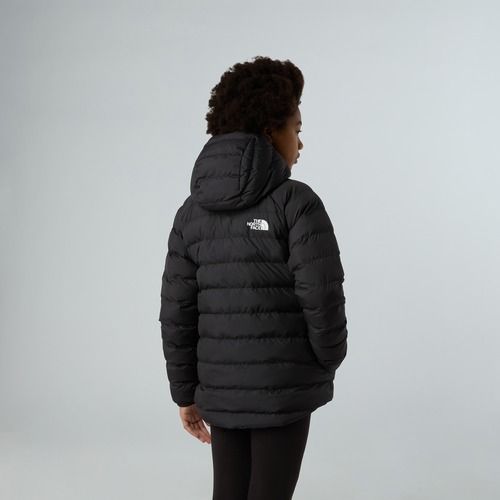 Gyerek The North Face Perrito Reversible kapucnis pehelydzseki fekete/füstös gyöngy