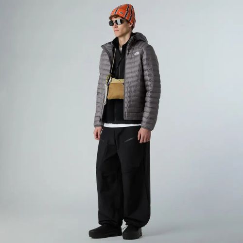 Férfi pehelykabát The North Face Huila Synthetic Hoodie füstölt gyöngy