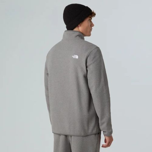 Férfi fleece pulóver The North Face Glacier Fleece 1/4 Zip középszürke szürke szőrzet
