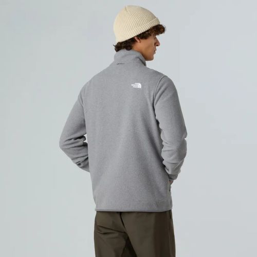 Férfi fleece pulóver The North Face Glacier Fleece középszürke szürke szőrzet