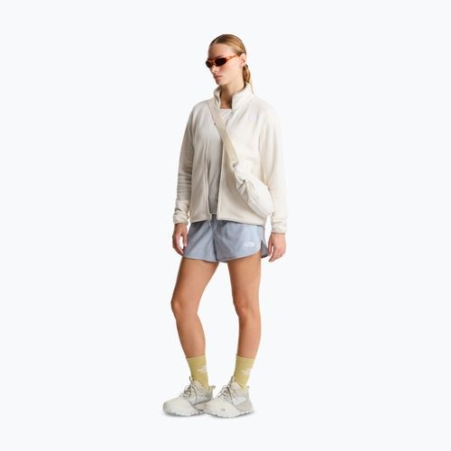 Női gyapjú pulóver The North Face Glacier Fleece fehér dune