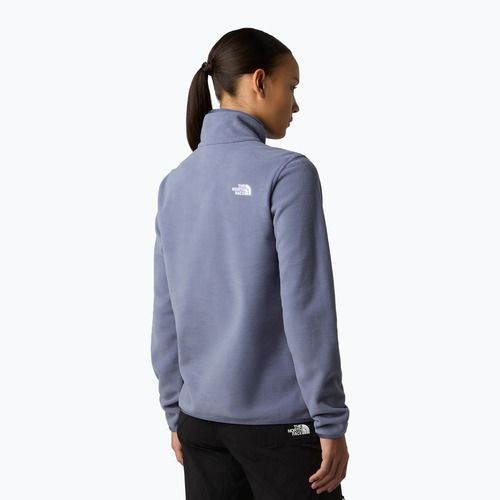 Női gyapjú pulóver The North Face Glacier Fleece 1/4 Zip twilight galaxis