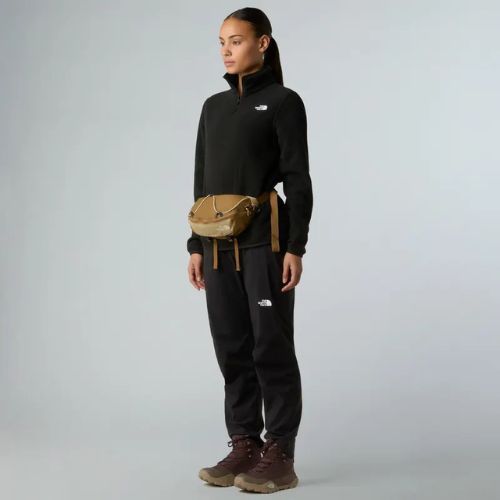 Női gyapjú pulóver The North Face Glacier Fleece 1/4 Zip fekete