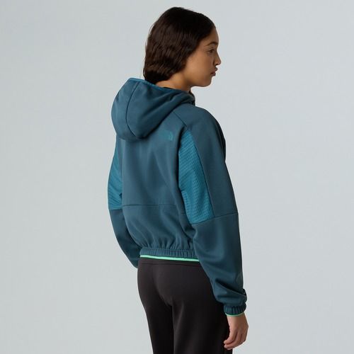 Női The North Face Mountain Athletics Fleece Full Zip teljes cipzáras mély ciprus/space pulóver