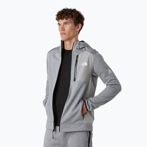 Férfi The North Face Mountain Athletics Fleece Full Zip pulóver halványszürke/szőr/m