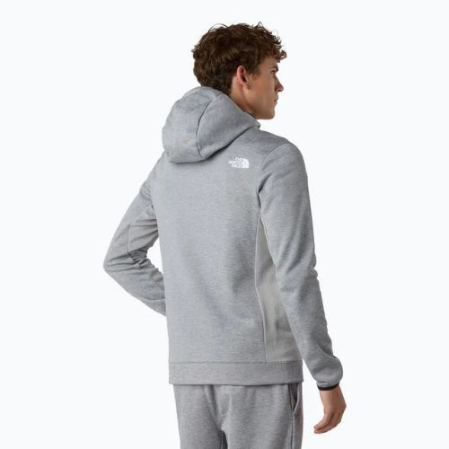 Férfi The North Face Mountain Athletics Fleece Full Zip pulóver halványszürke/szőr/m