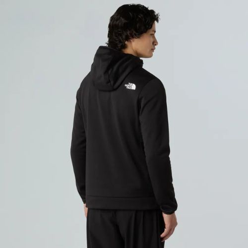 Férfi The North Face Mountain Athletics Fleece Full Zip pulóver fekete